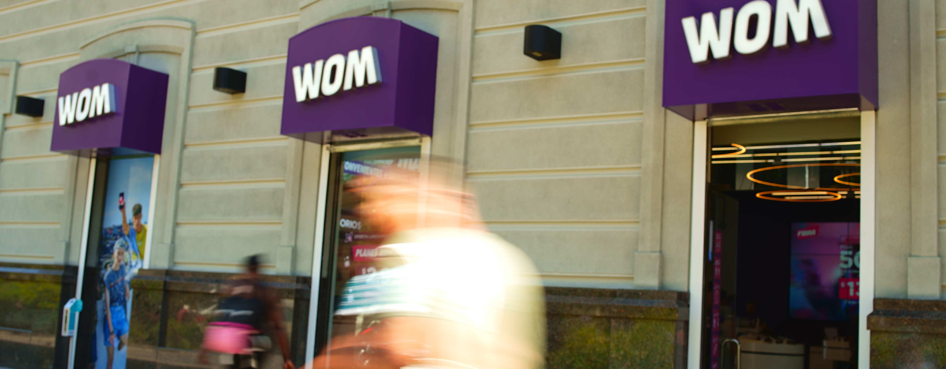 WOM consolidates its position as the second largest operator in the mobile market and already has more than 8 million customers