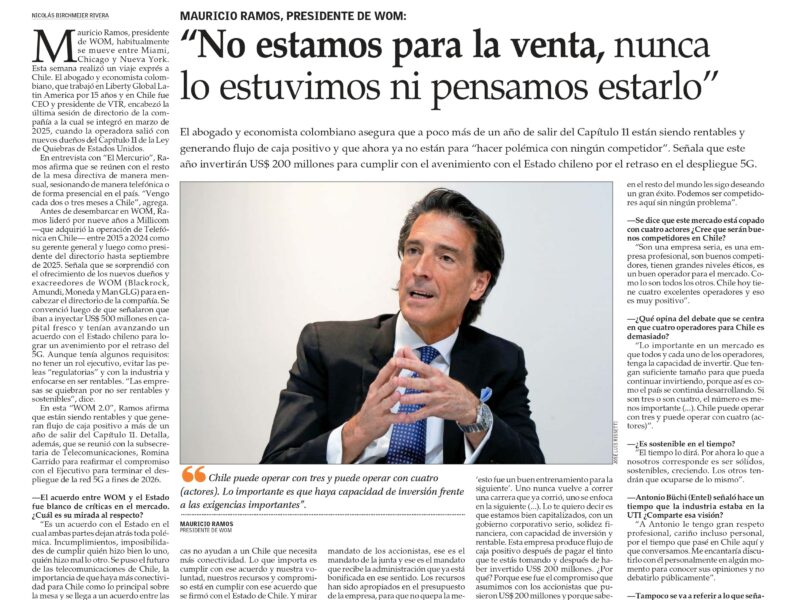 Mauricio Ramos WOM
